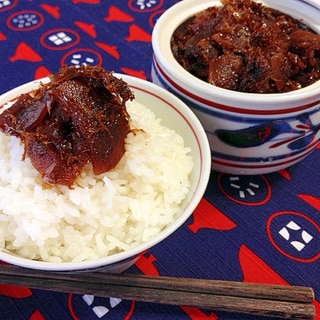 黒糖で食べやすい☆生姜の佃煮